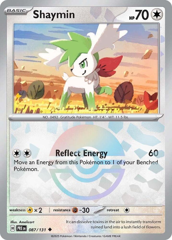 Shaymin (Poke Ball Pattern)