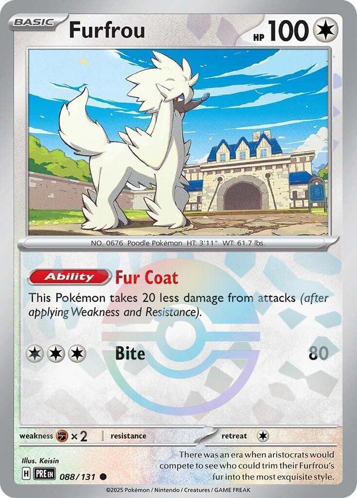 Furfrou (Poke Ball Pattern)
