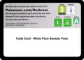 Code Card - White Flare Booster Pack