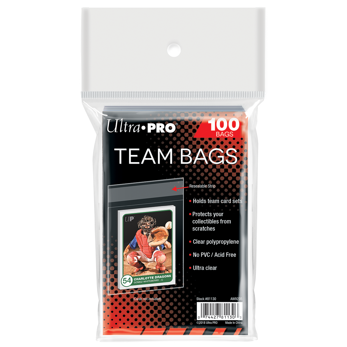 Ultra Pro Team Bags (100ct)