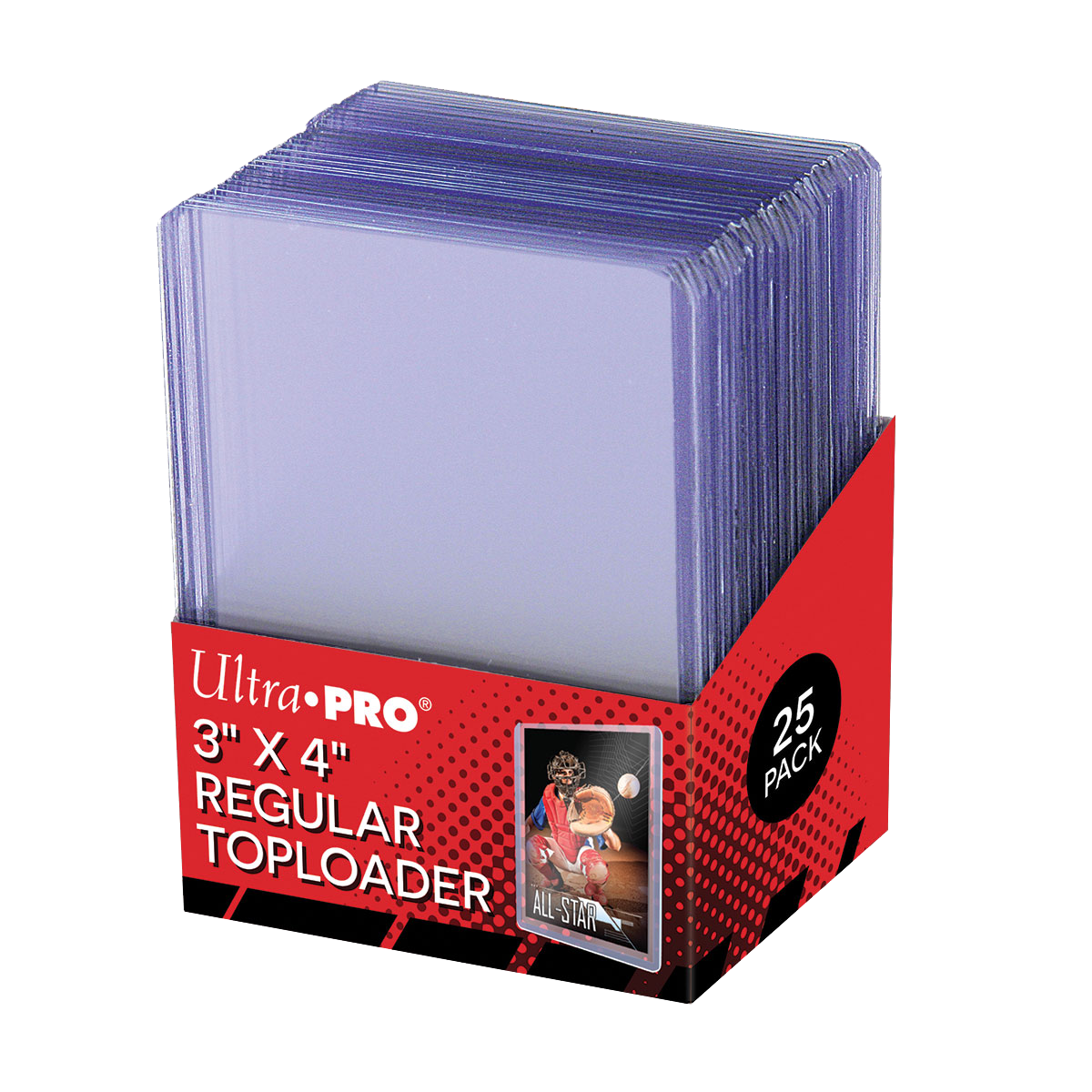 Ultra Pro Top Loaders 3" x 4" (25ct)