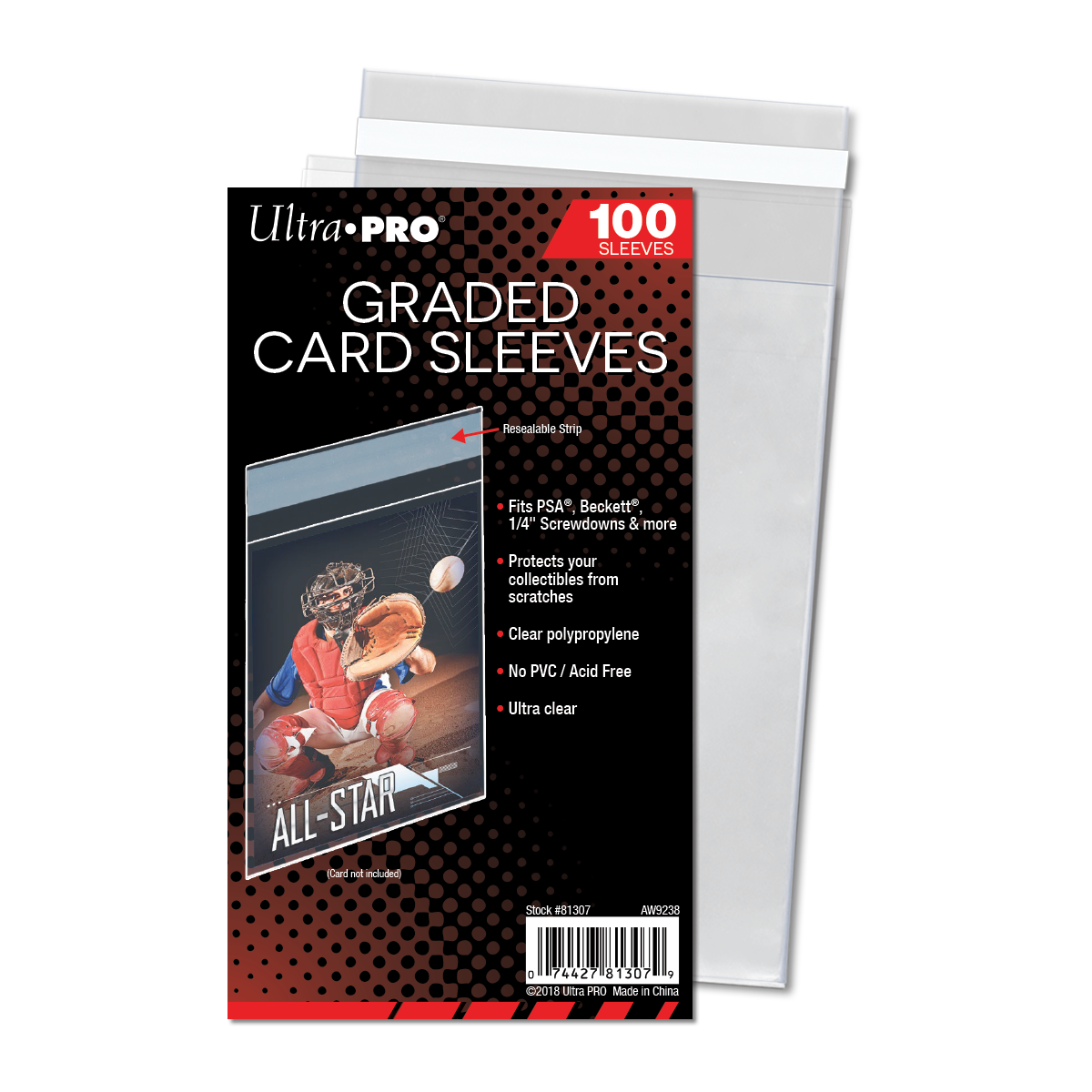 Ultra Pro Graded Card Sleeves (100ct)