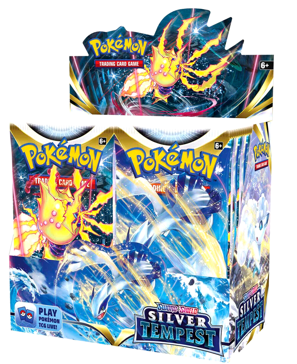 Pokémon SWSH: Silver Tempest Booster Box