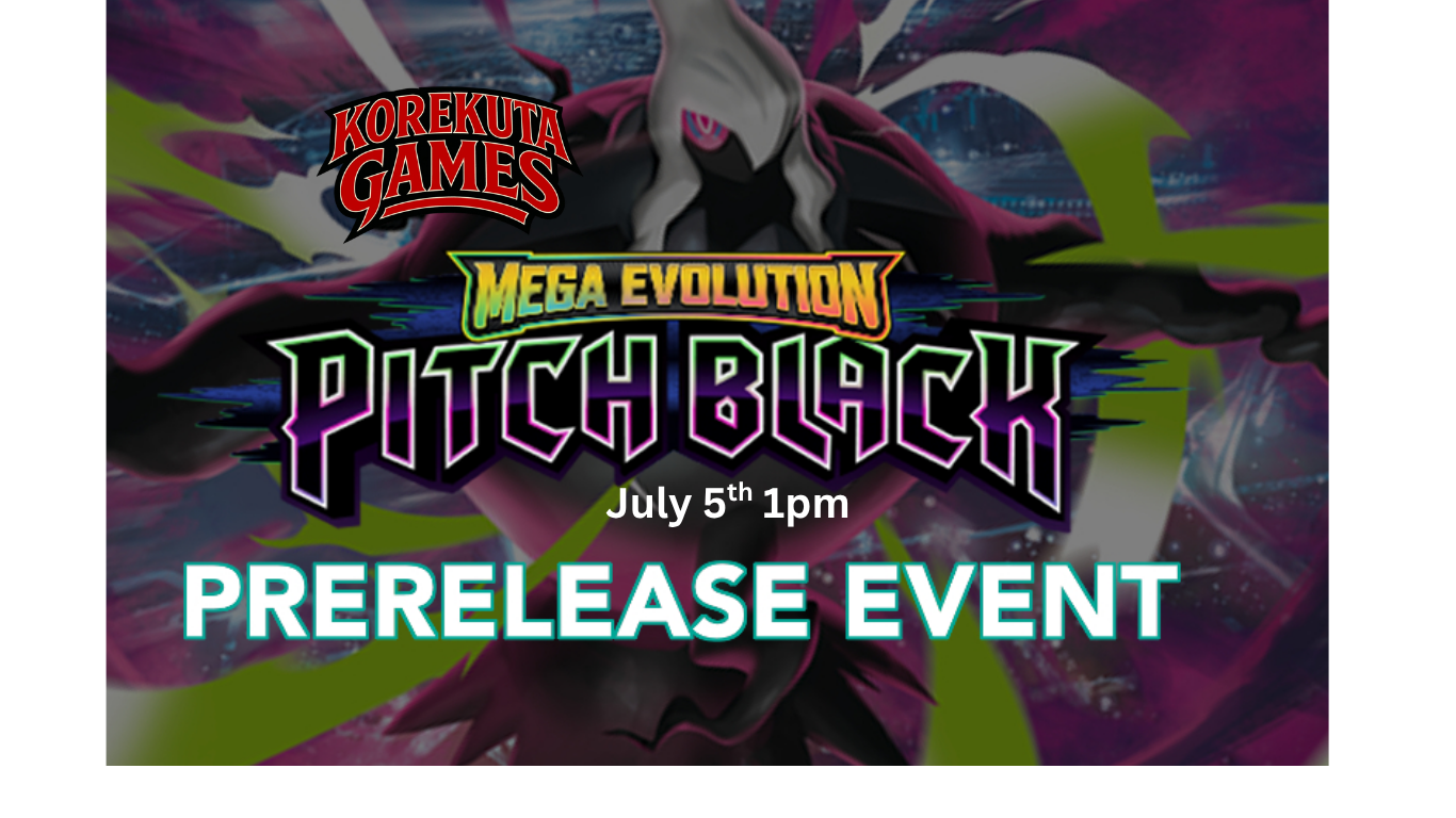 Pokemon- Pitch Black Prerelease July 5th