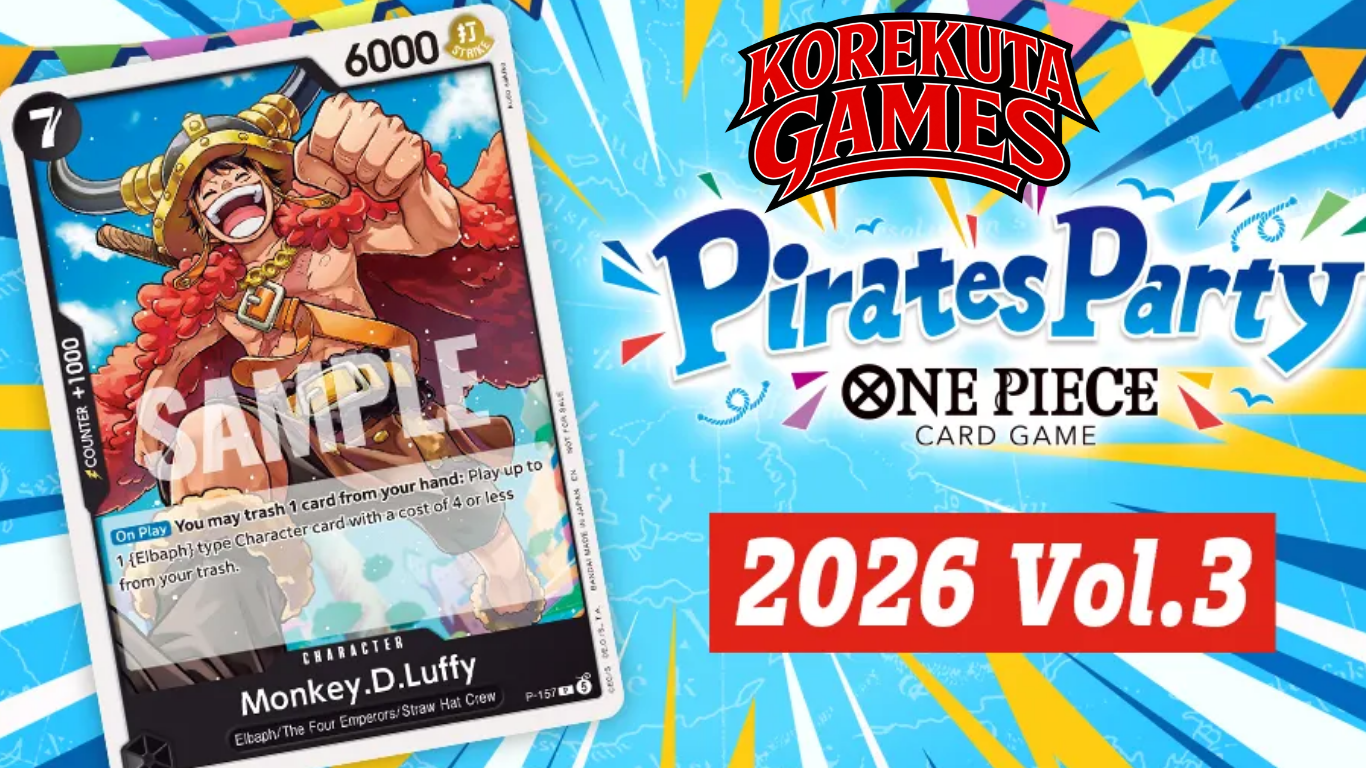 One Piece Card Game Pirate Party 2026 Vol 3 Theme Battle Format