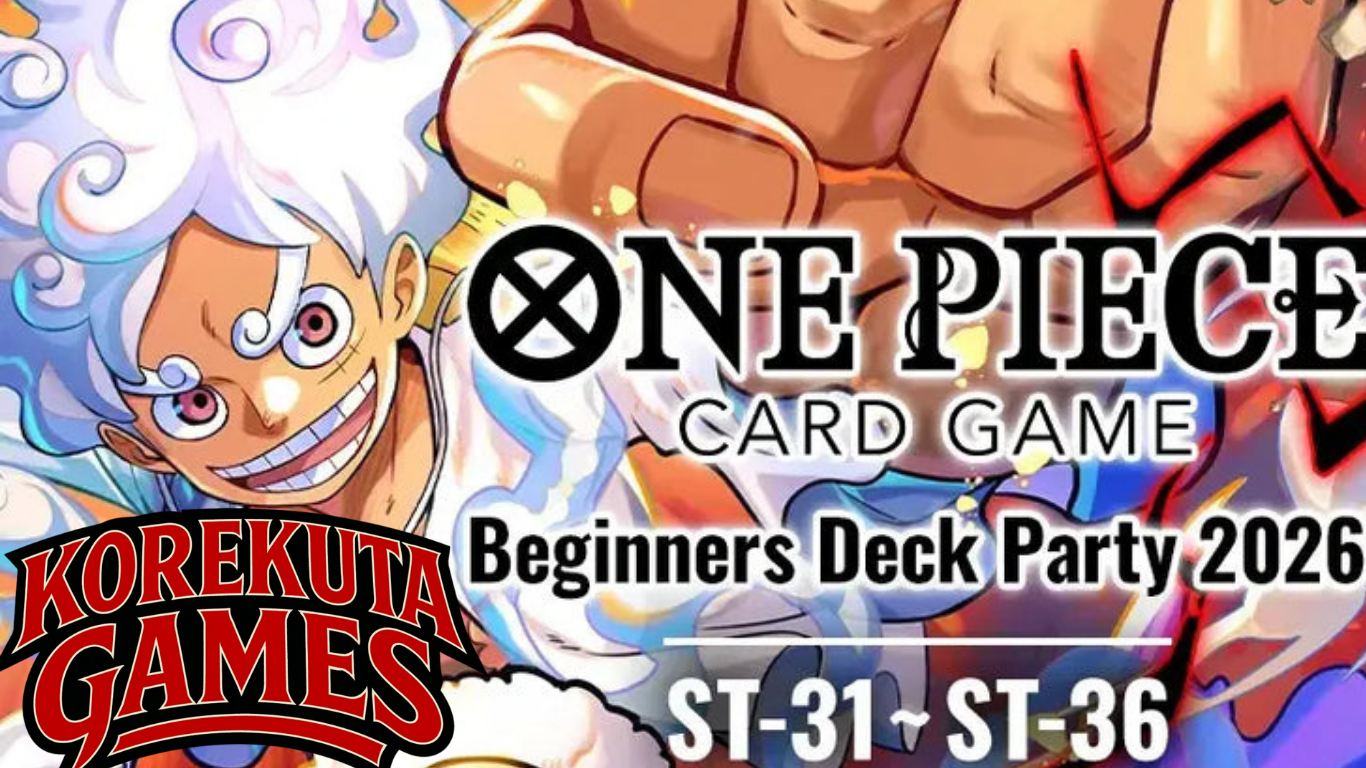 One Piece Card Game
Beginners Deck Party 2026 [ST-31]~[ST-36] - Aug 17th 2026