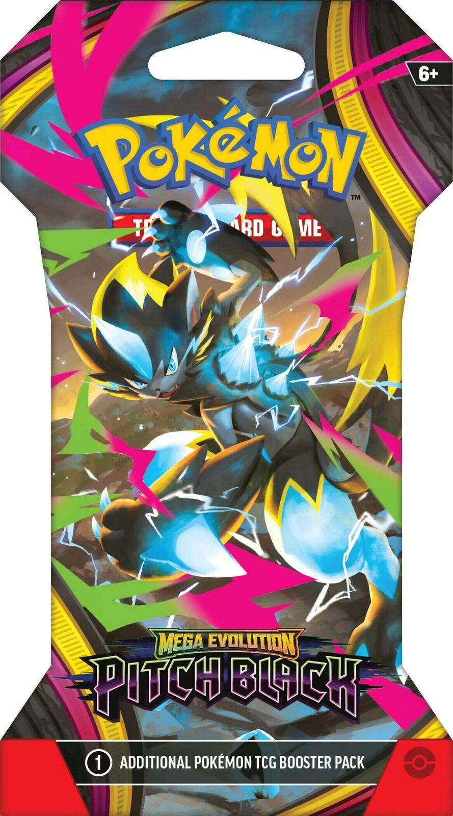 Pitch Black Sleeved Booster Pack